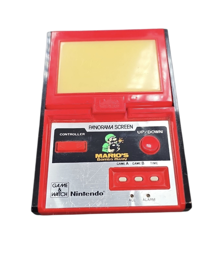 Mario's 任天堂 GAME&WATCH MARIO'S Bombs Away Bombs Mario's 任天堂 GAME&WATCH MARIO'S Bombs Away Bombs